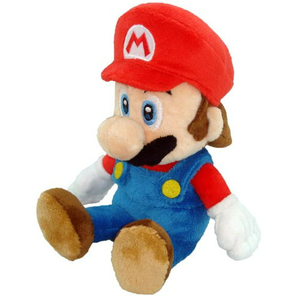 Super Mario Brothers 6" Baby Mario Plush Toy Stuffed Animal Doll Kids Gift